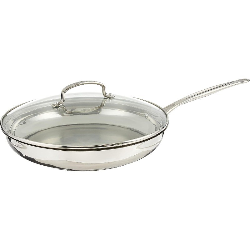12 Inch Skillet with Glass Cover, Chef’s Classic Collection, 722-30G