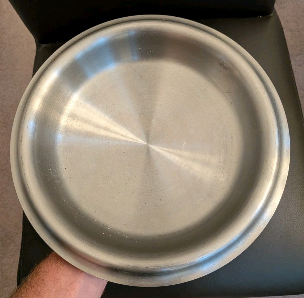 KITCHEN CHARM 10” OD Stainless Pan Pot Skillet ** LID ONLY **