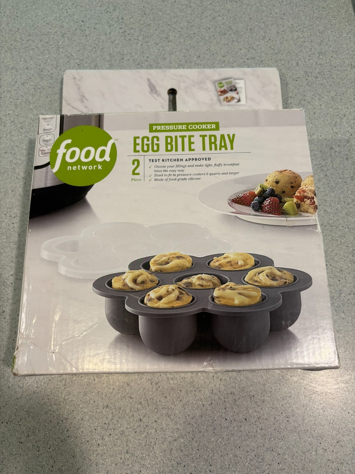 The Food Network™ 2 Piece Egg Bite Tray For Pressure Cooker BRAND NEW