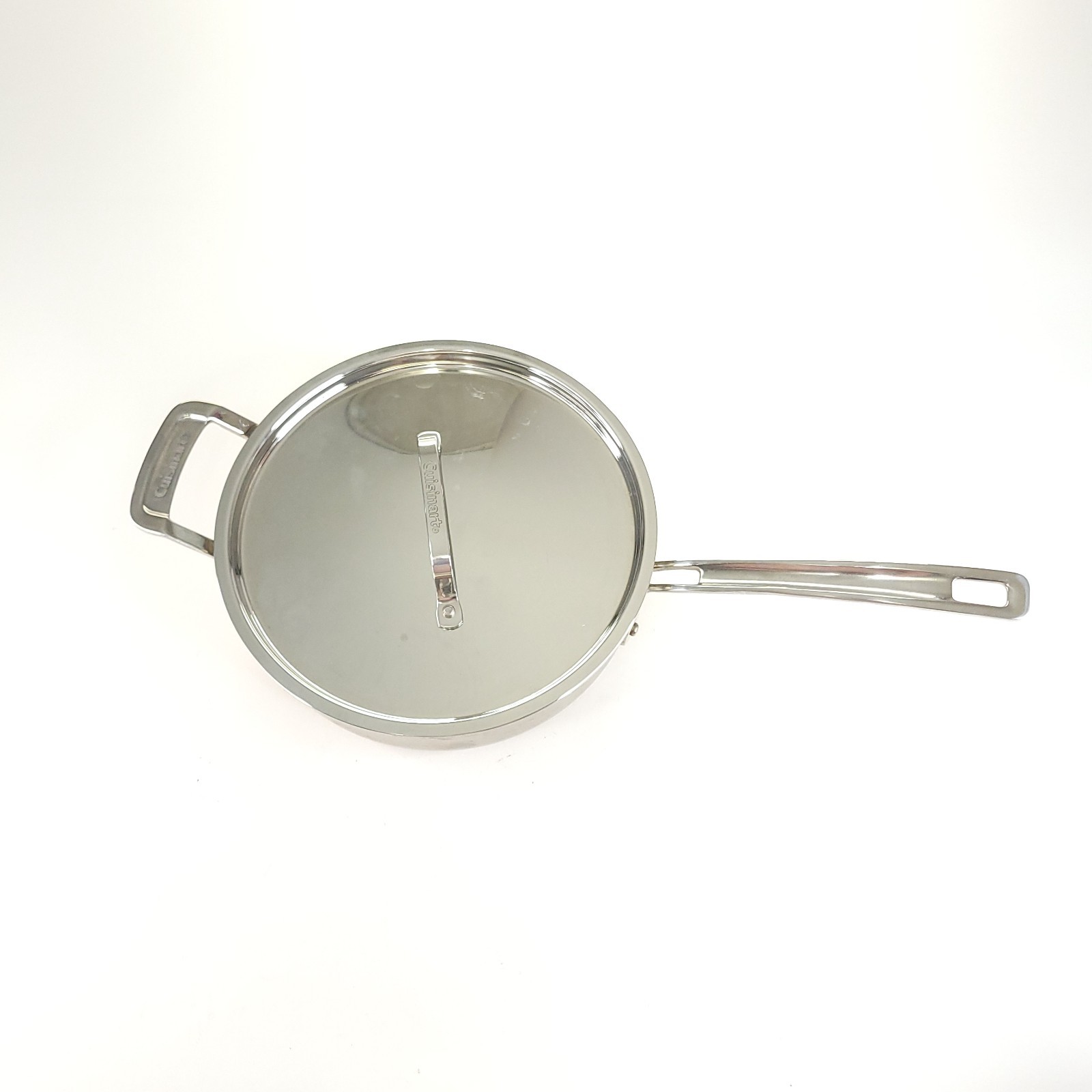 Cuisinart Multiclad Pro 3.5 Qt Stainless Steel Sauté Pan With Lid MCPS33-24HN