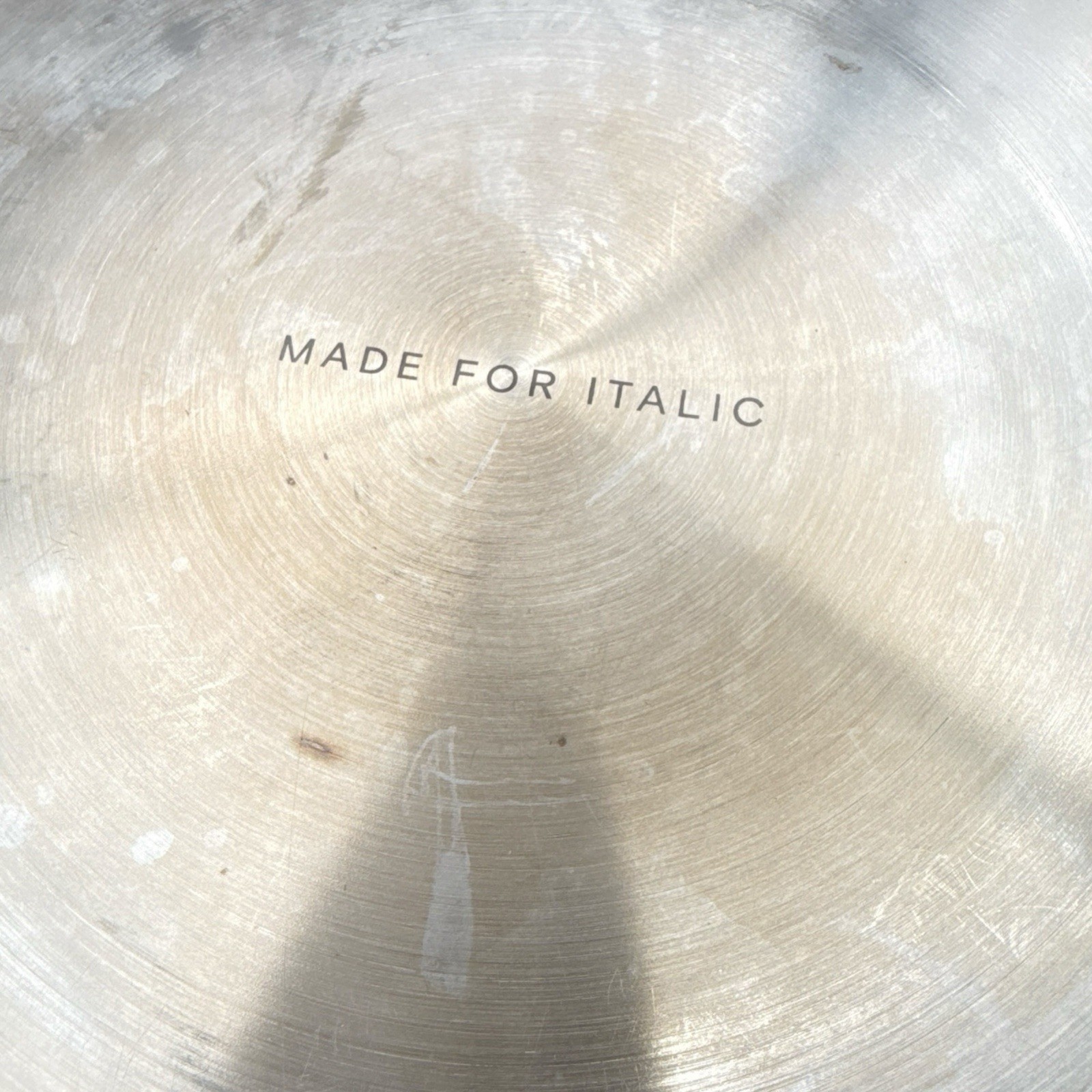 Italic 3Qt Stainless Steel Clad Saucier Pan With Lid