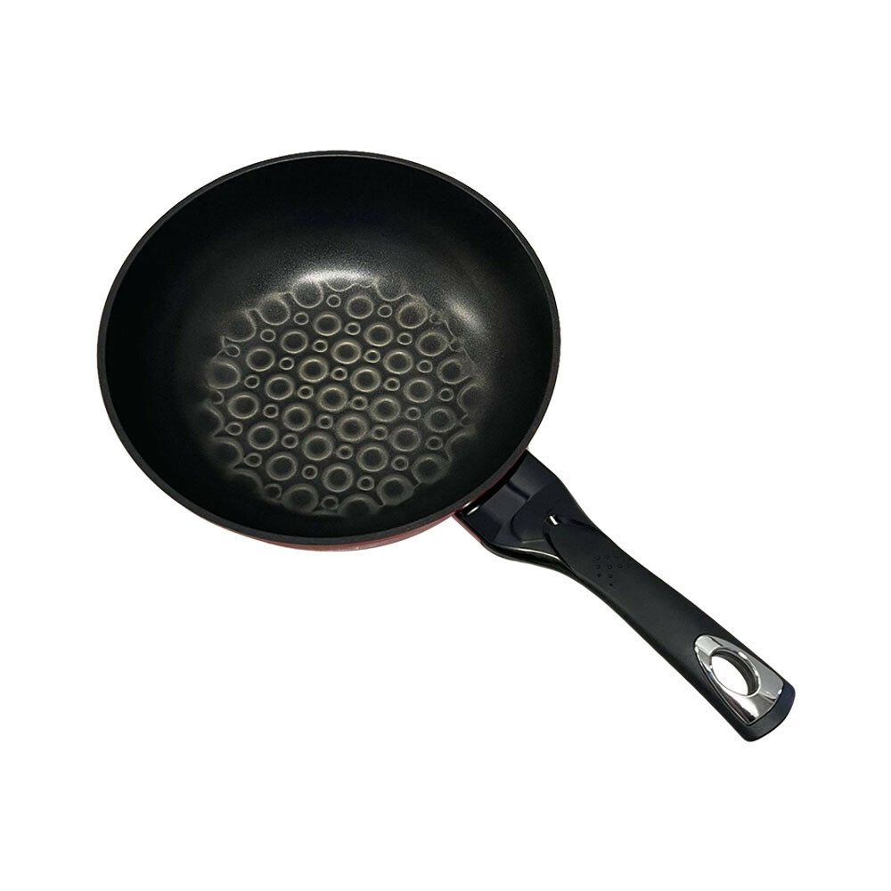 13-1/2” (34cm) 3D Diamond Coating Nonstick Wok Cookware