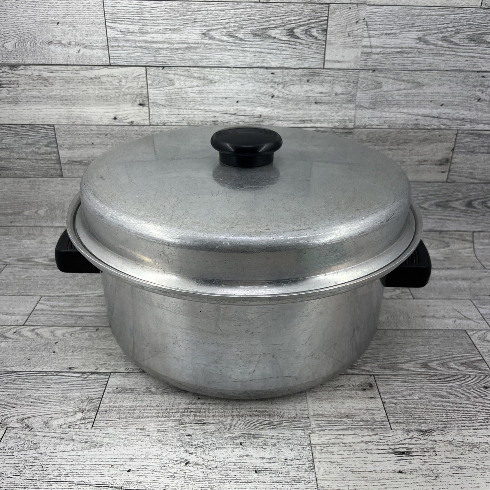 Vintage Kitchen Craft Stainless Steel 4 1/2 QT Stock Pot With Lid Made In USA