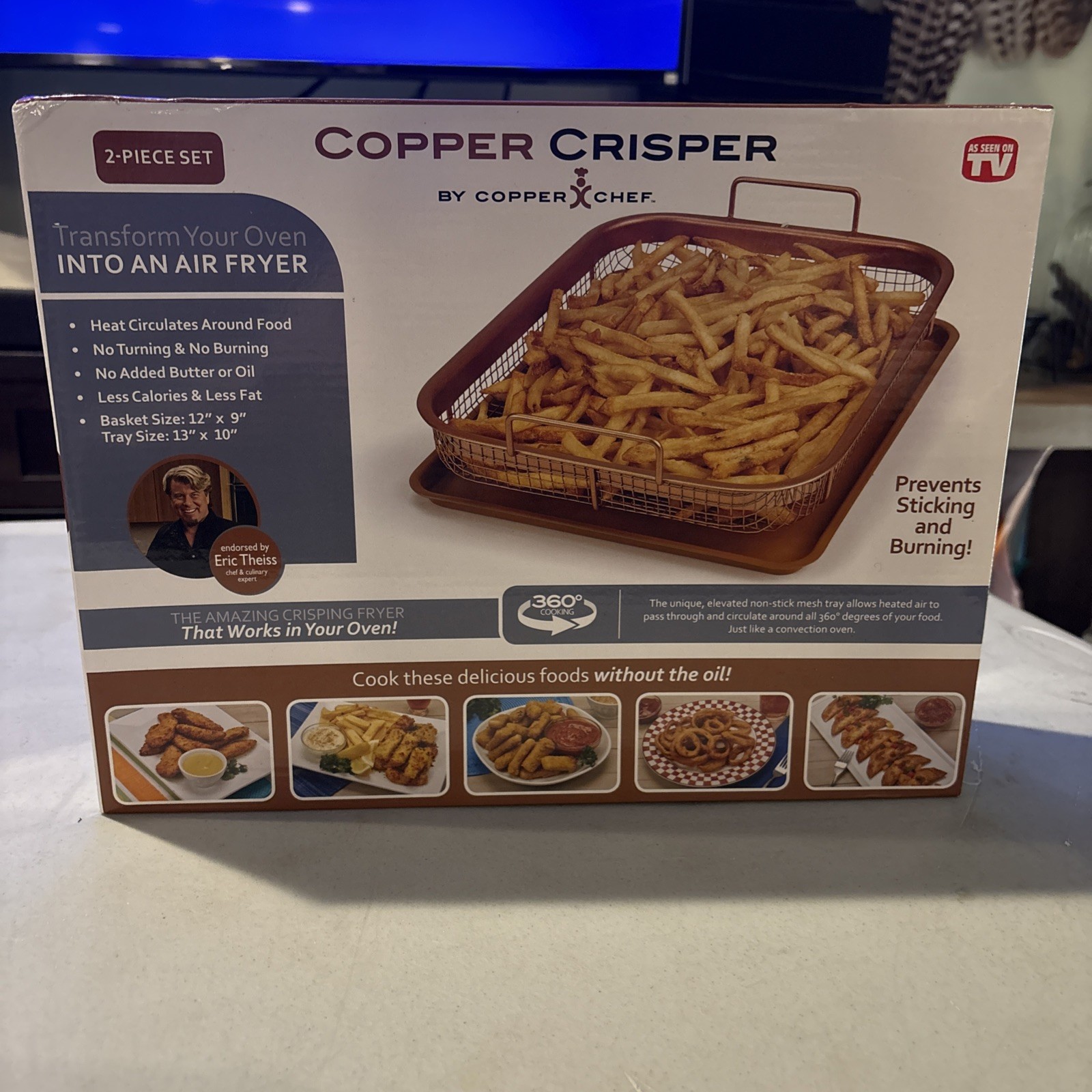 Copper Crisper By Copper Chef. Brand New In Box. Never Used.