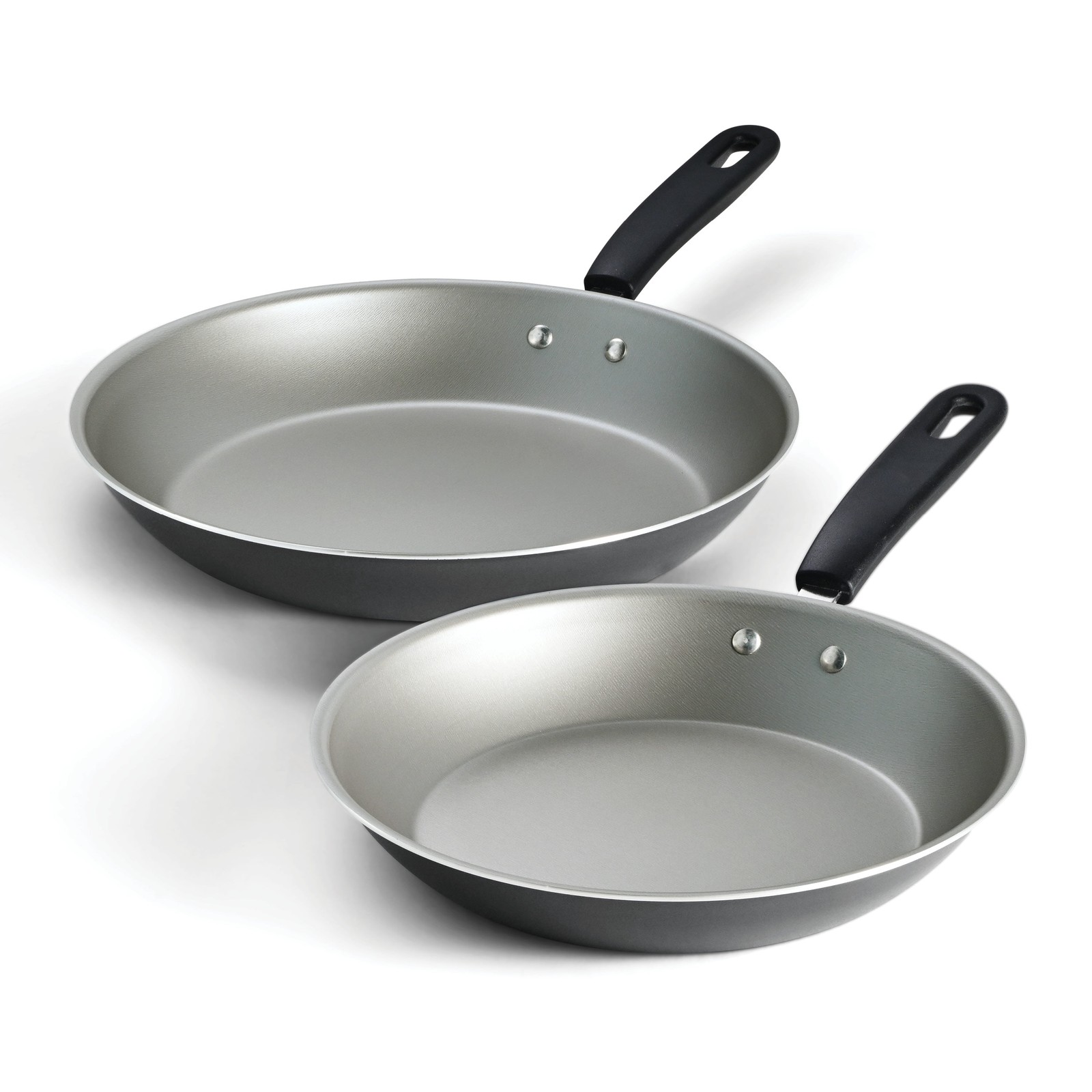 2-Piece Nonstick Fry Pan Set,9.5-Inch and 11-Inch Asphalt