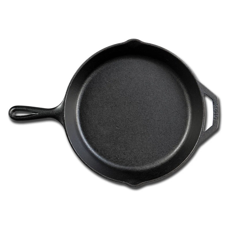 10.25″ Cast Iron Skillet: Preseasoned, Tarnish & Heat-Resistant, Gas & Electric