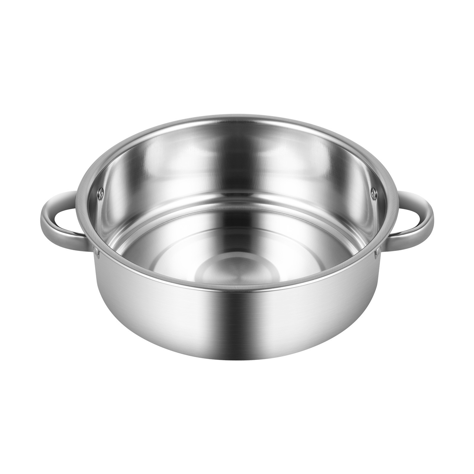 5 Tier Stainless Steel Steamer Cooker Steam Pot Kitchen Food Cooking + Glass lid