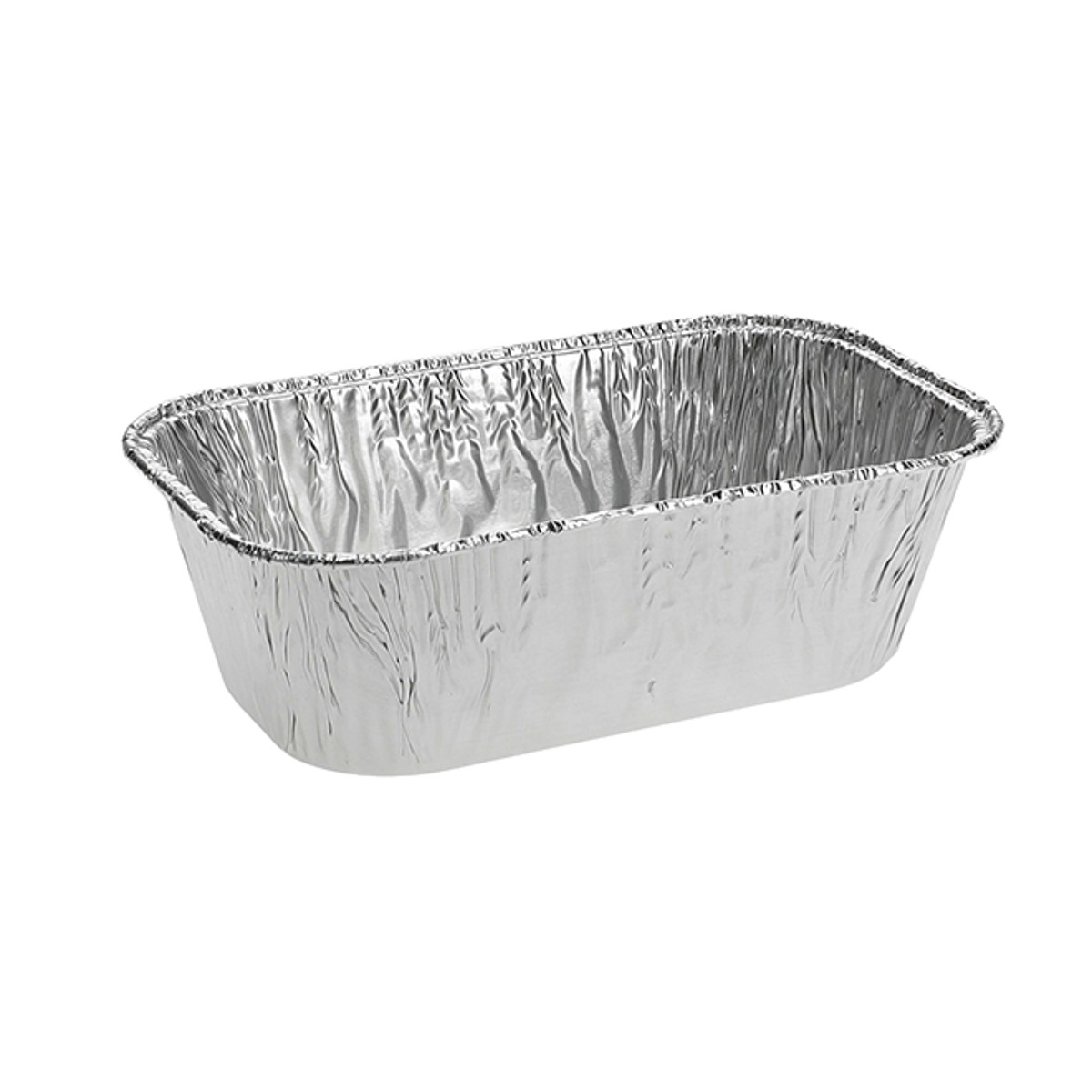 Pactiv 61635 16 oz (1 lb) Aluminum Loaf Pan, 6″ x3.5″ x2″ | 1000 Per Case