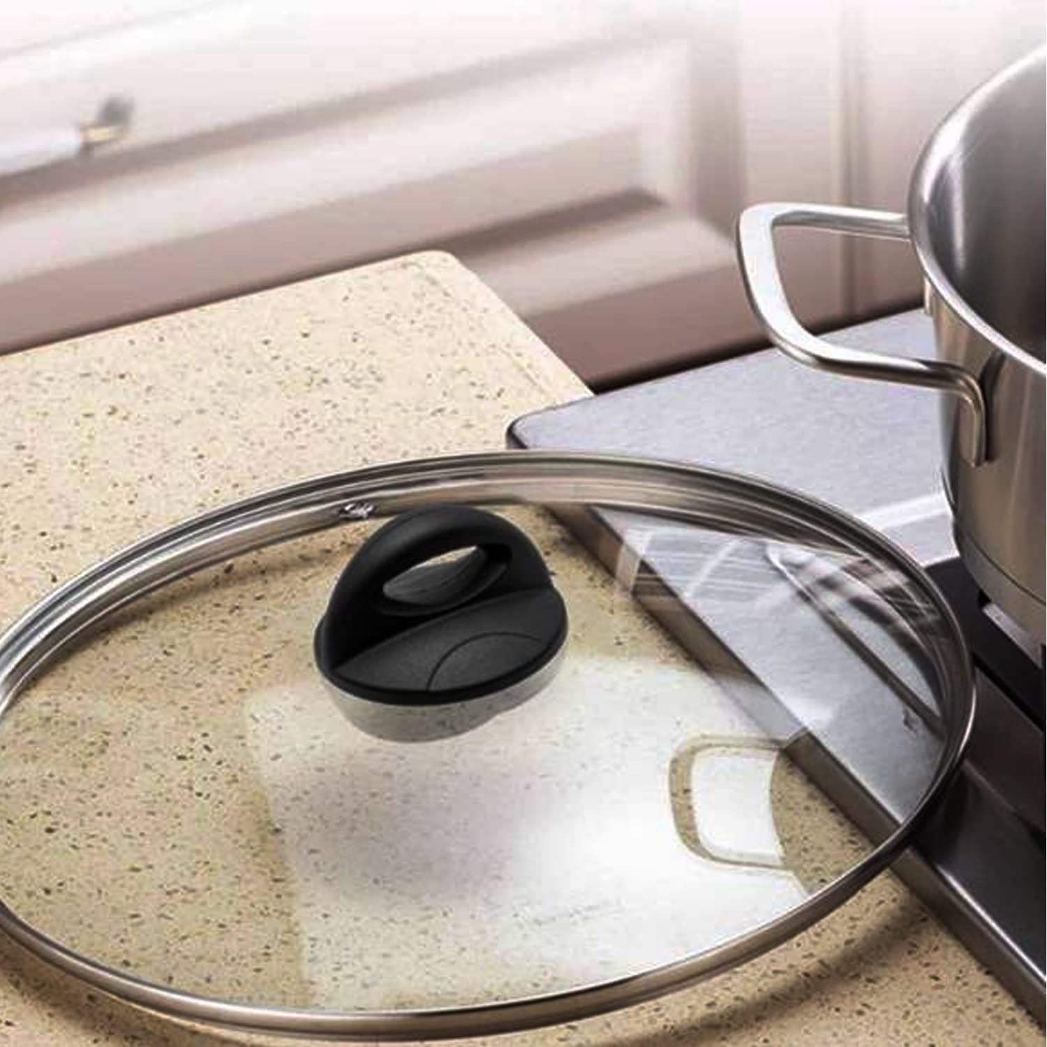 Universal Pot Lid Knob Bakelite Replacement Handle Pan Cookware Kitchen Casserol