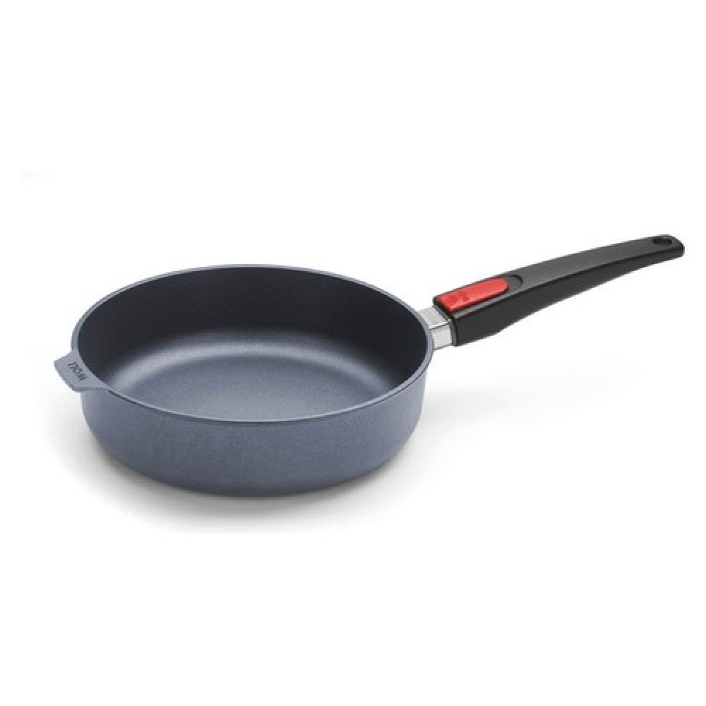 Woll Pan Aluminum Non-Stick (9 3/8in) High with Handle Removable Diamond
