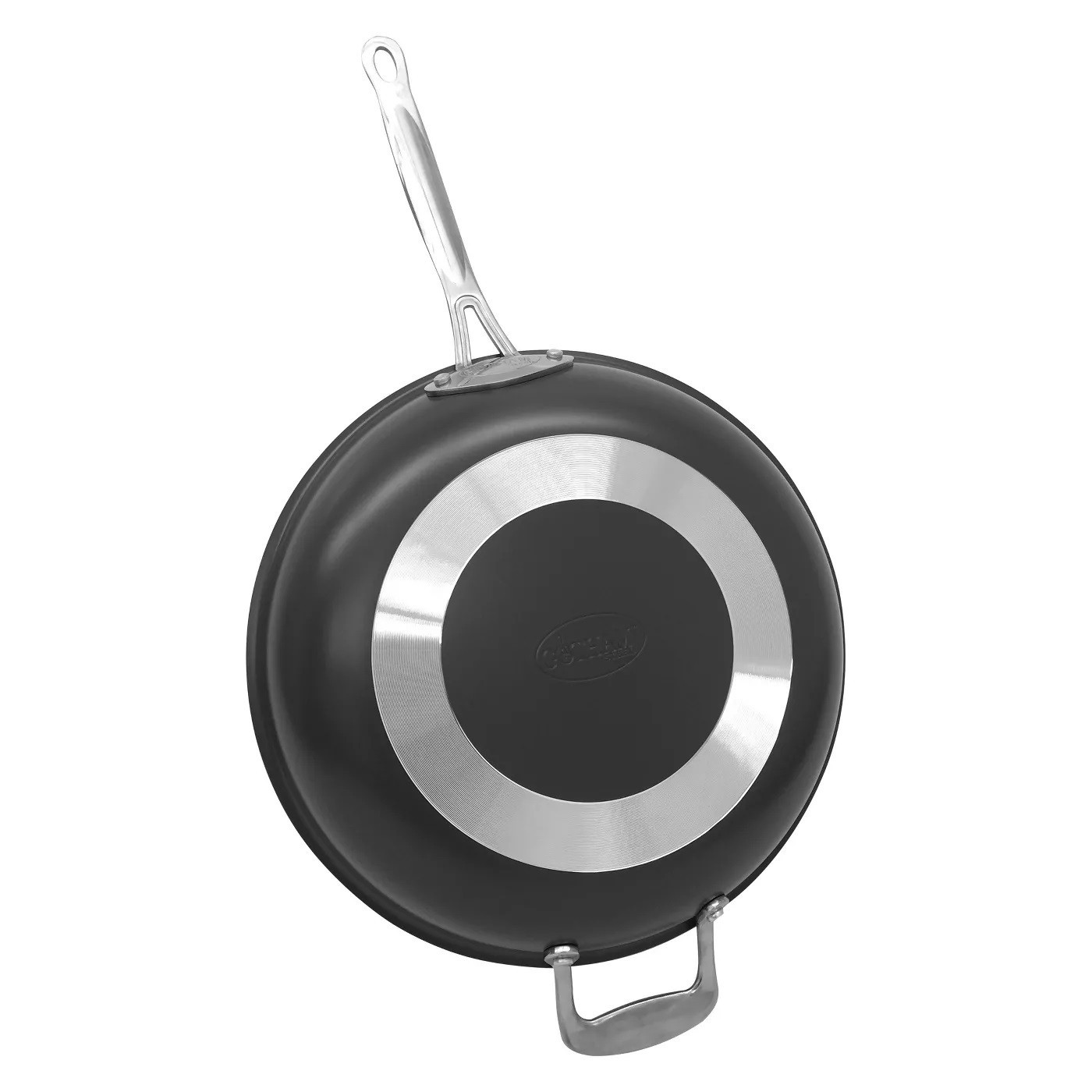 Gotham Steel Ultimate Ceramic 12.5” Nonstick Fry Pan with Stay Cool Handle(B2)