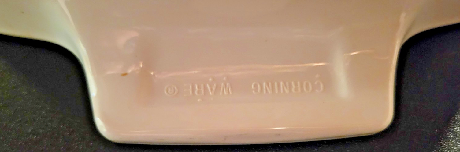 Vintage Corning Ware Peach Floral Pattern A – 1.5 – B 1.5 Liter