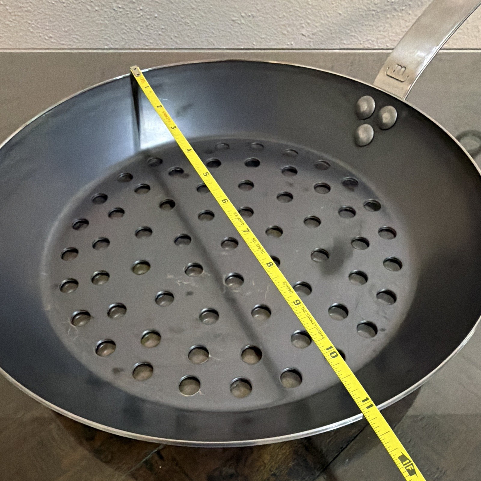 Made In | Grill Frying Pan 11″ | Long Handle | Gas, Elect, Induct