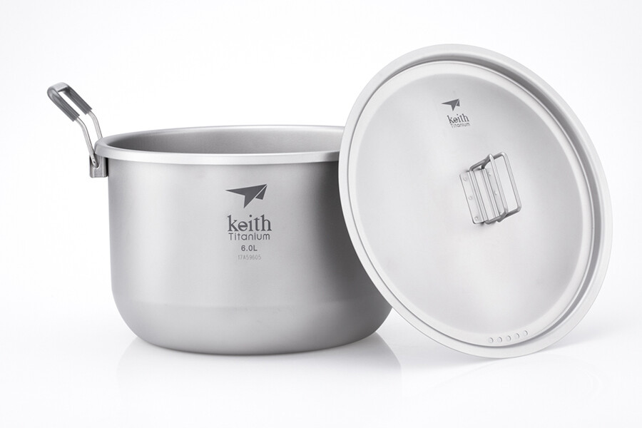 Keith Titanium Ti8301 Pot – 6.0 L
