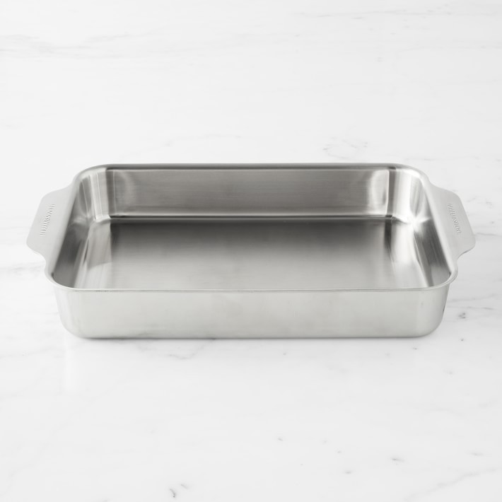 Thermo-Clad Stainless-Steel Pan 9″x13″-Williams Sonoma|47999