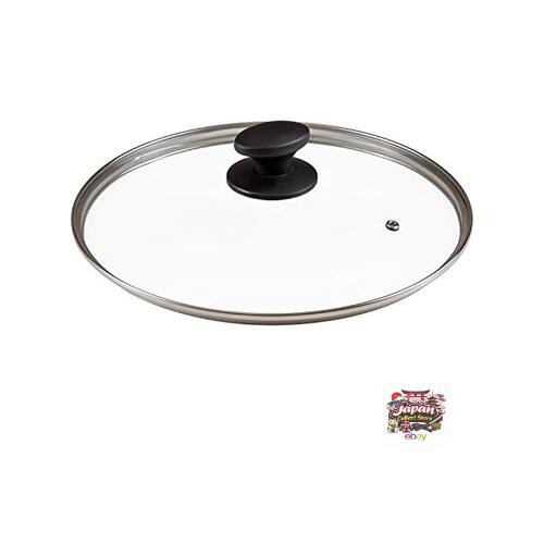 Wahei Freiz Glass Lid 28cm Fully Tempered Glass with Steam Vent Transparent for