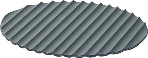 Yoshikawa EA to CO Iitoko Nami Dark Gray Trivet/Potholder/2-Way Silicone Mat 18