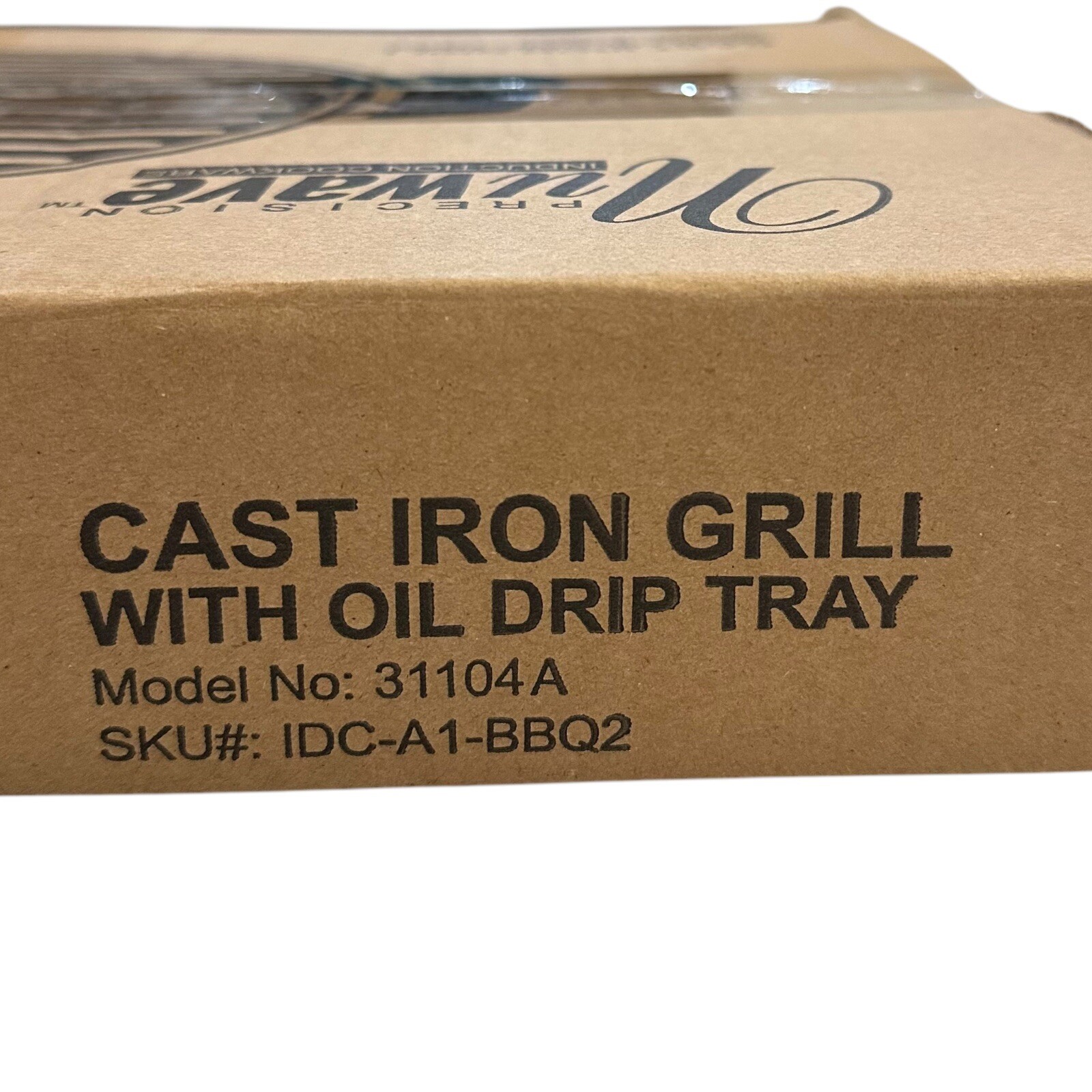Precision NuWave Cast Iron Grill Model Black 31104A 16.5 x 10.25 in READ