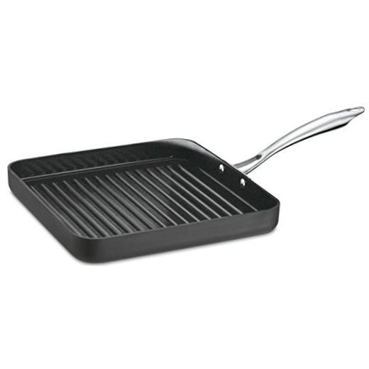 GG30-20 GreenGourmet Hard-Anodized Nonstick 11-Inch Square Grill Pan