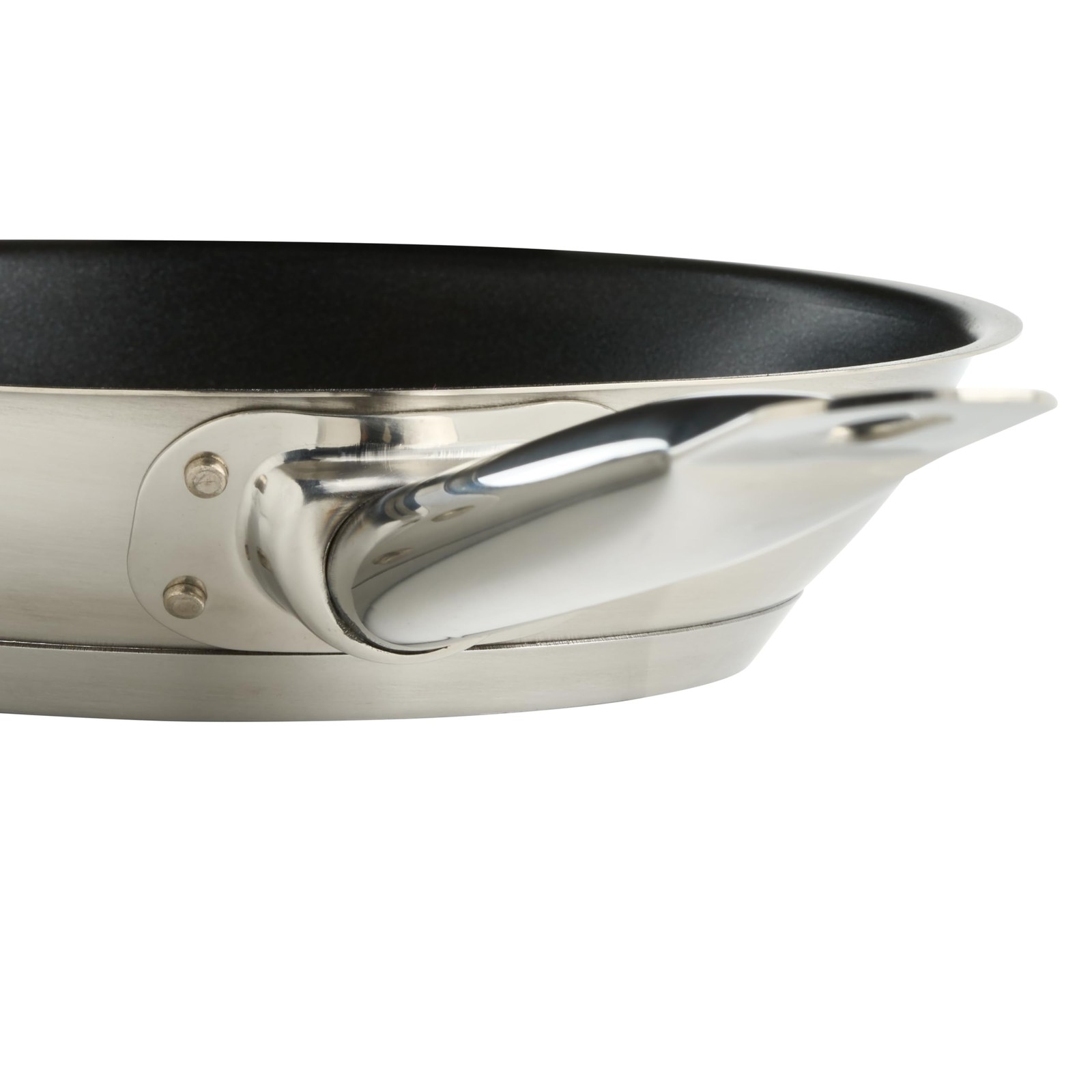 Winco 8 Inch Commercial Grade Stainless Steel NonStick Fry Pan Skillet