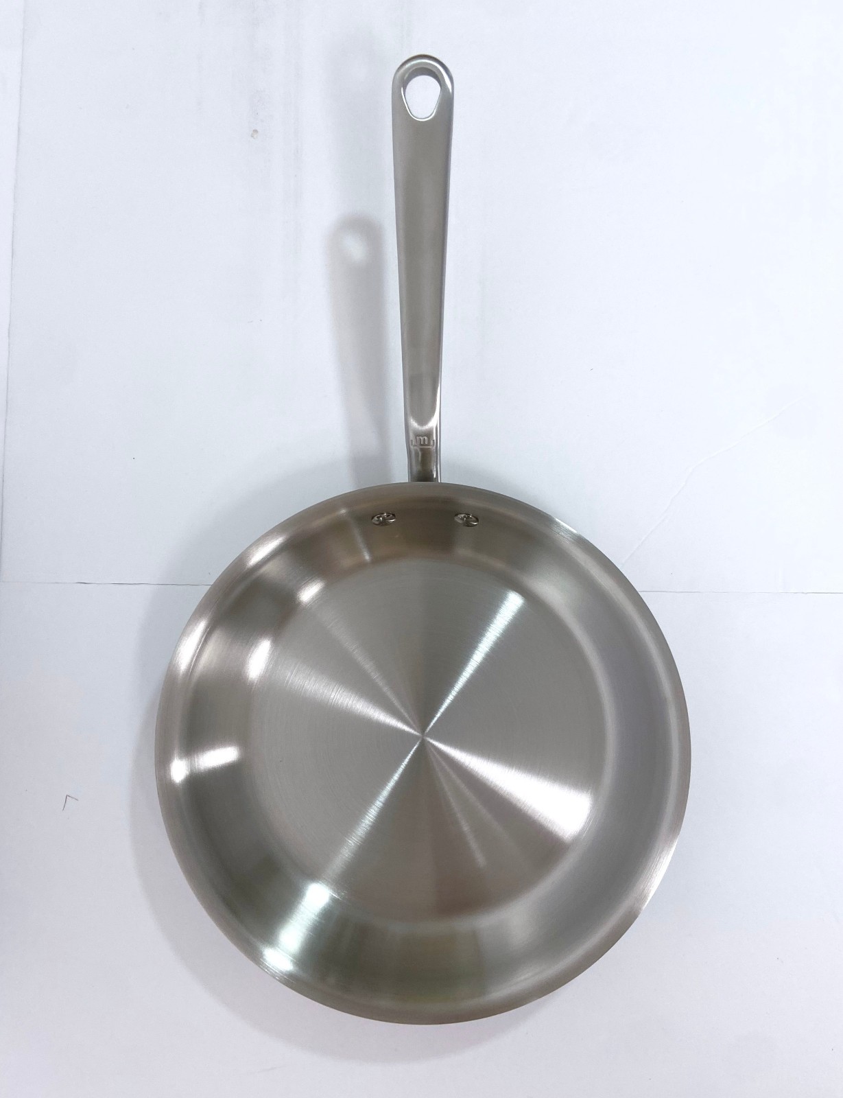 NEW Made In 10″ inch Frying Pan/ Fry Pan – All Stainless Steel 5-Ply Clad
