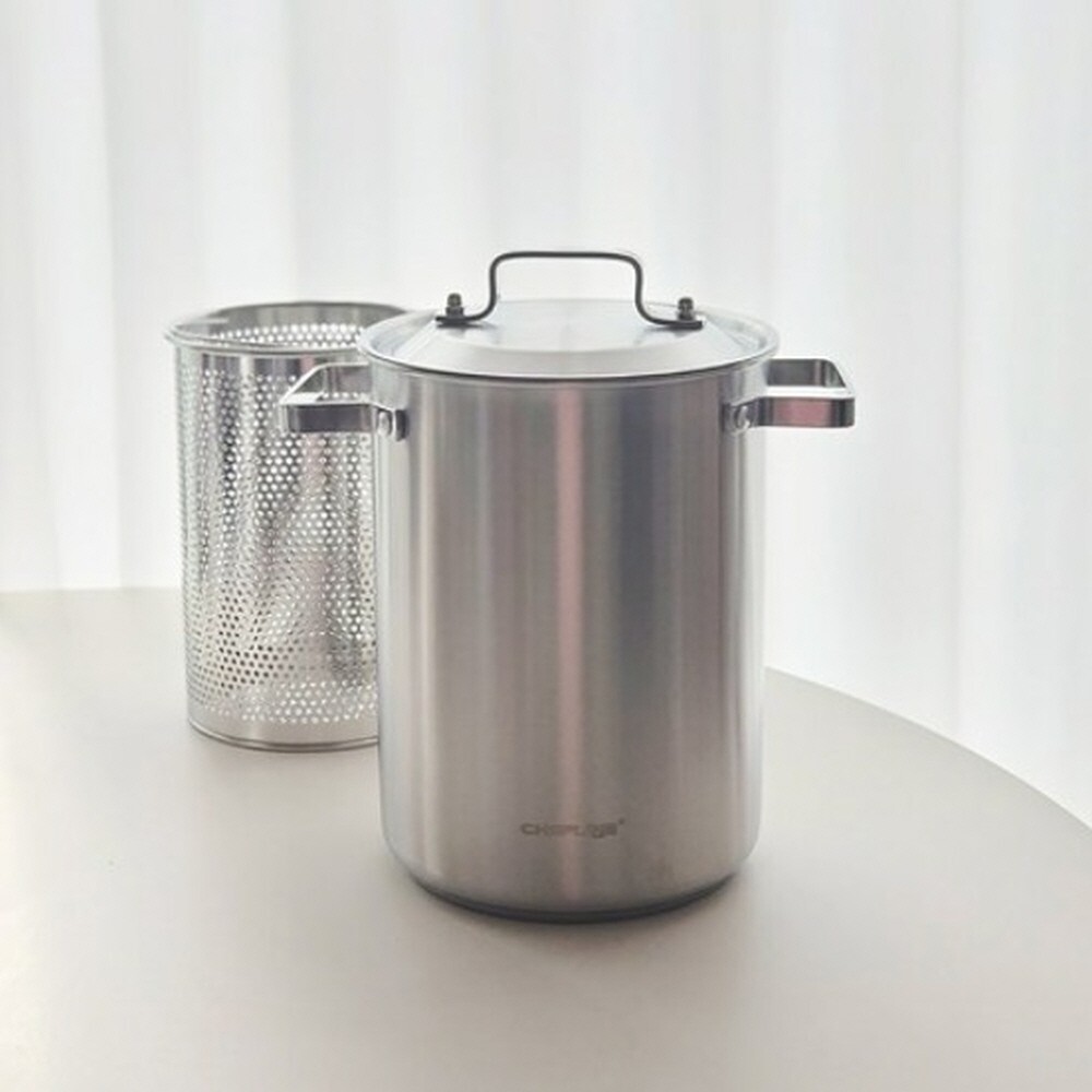 Chef Line Premium Induction 304 Stainless Steel Pasta Pot 4.3L Gas Stove Oven