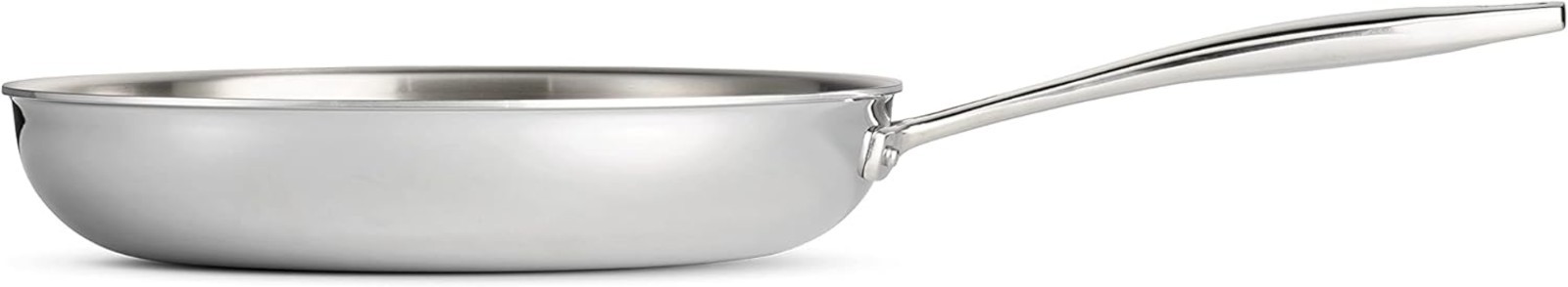 Durable 10-Inch Tri-Ply Fry Pan – Oven Safe & Made in Brazil for Lasting Quality