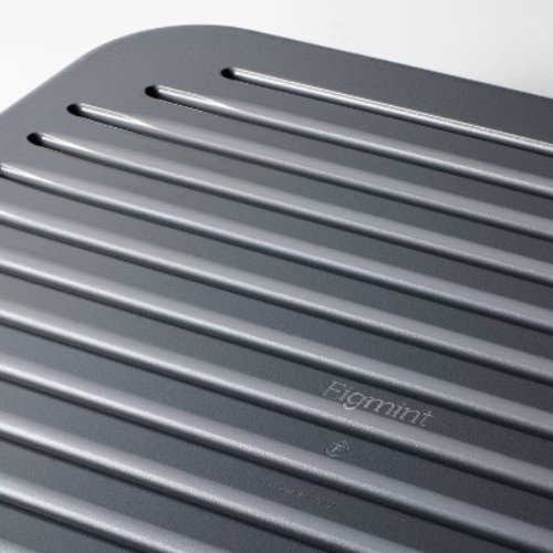 12" Aluminum Ceramic Grill Pan Dark Gray – Figmint: Nonstick, Dishwasher