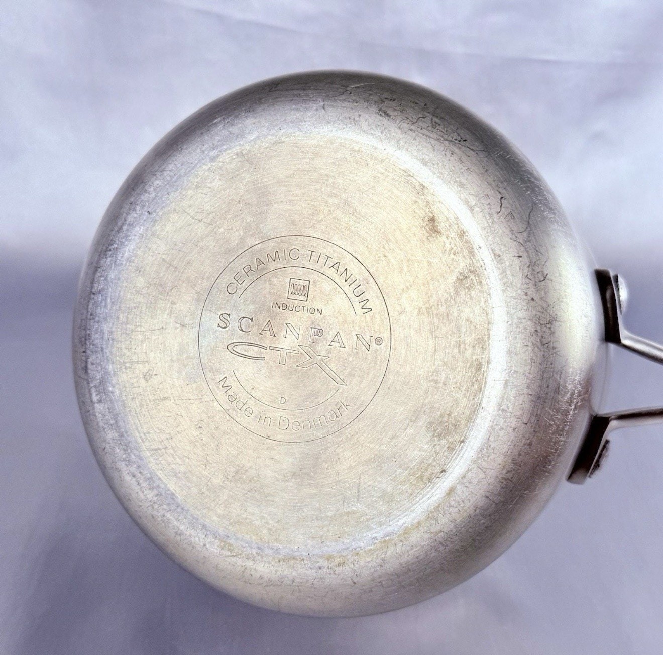 Scanpan CTX 2 Qt Saucepan with Lid Denmark Ceramic Titanium Nonstick Induction
