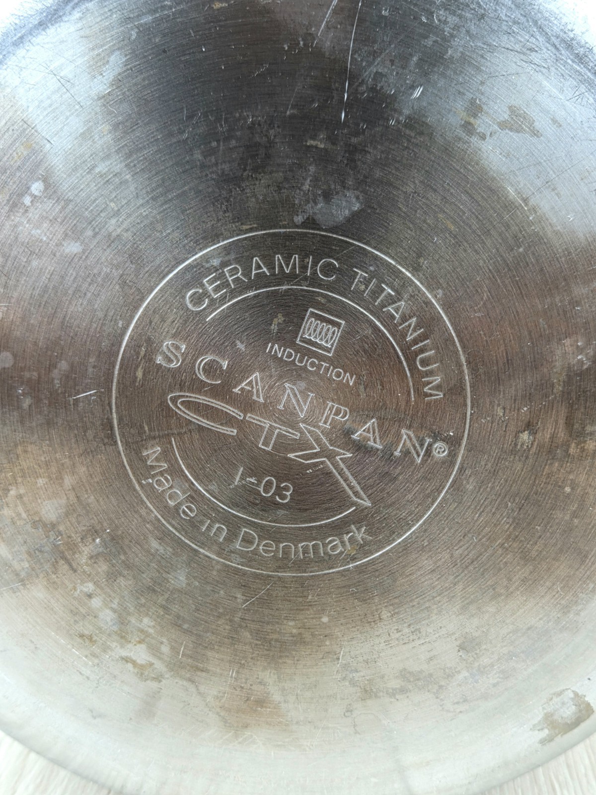 SCANPAN CTX Ceramic Titanium Saucepan Pot Made in Denmark Induction NO LID I-03