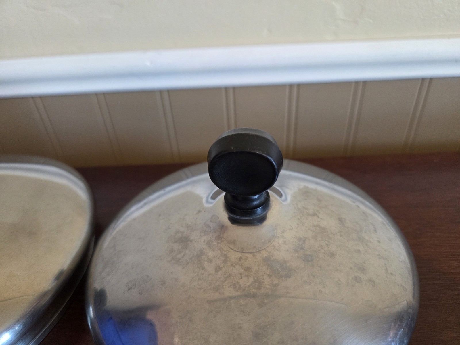 2 FARBERWARE Cookware Replacement Lids Stainless 6.25 & 5.25 ” Inside