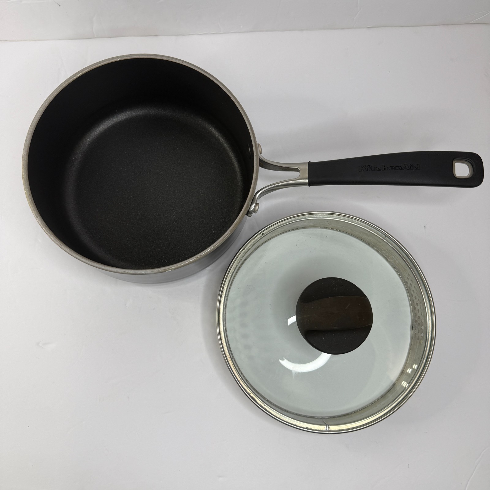 KitchenAid 2 Qt. 1.9 L Covered Pot 3 Layer Nonstick Dishwasher Safe Induction