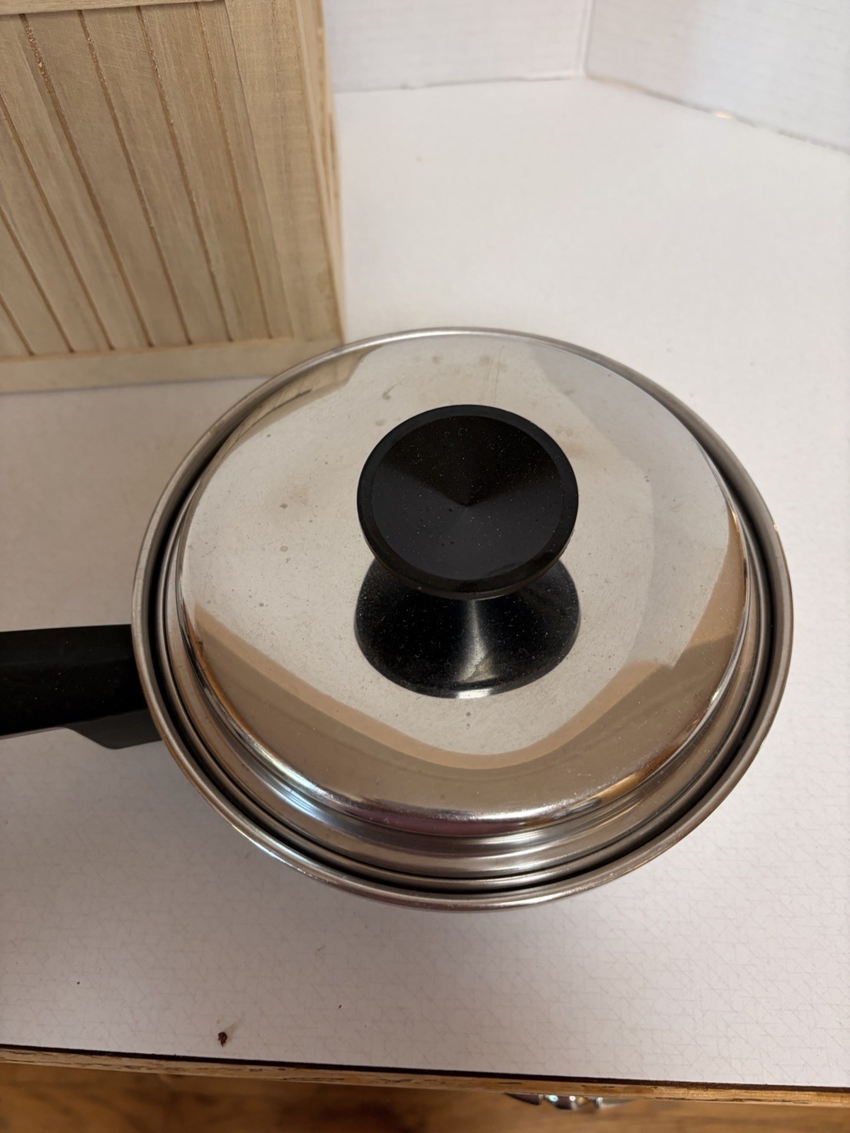 Chef’s Ware by Townecraft Multi Core Stainless Steel 7 Inch Skillet w/ Lid