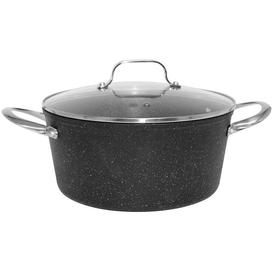 Starfrit 060317-004-0000 The Rock 6-quart Stockpot/casserole With Glass Lid