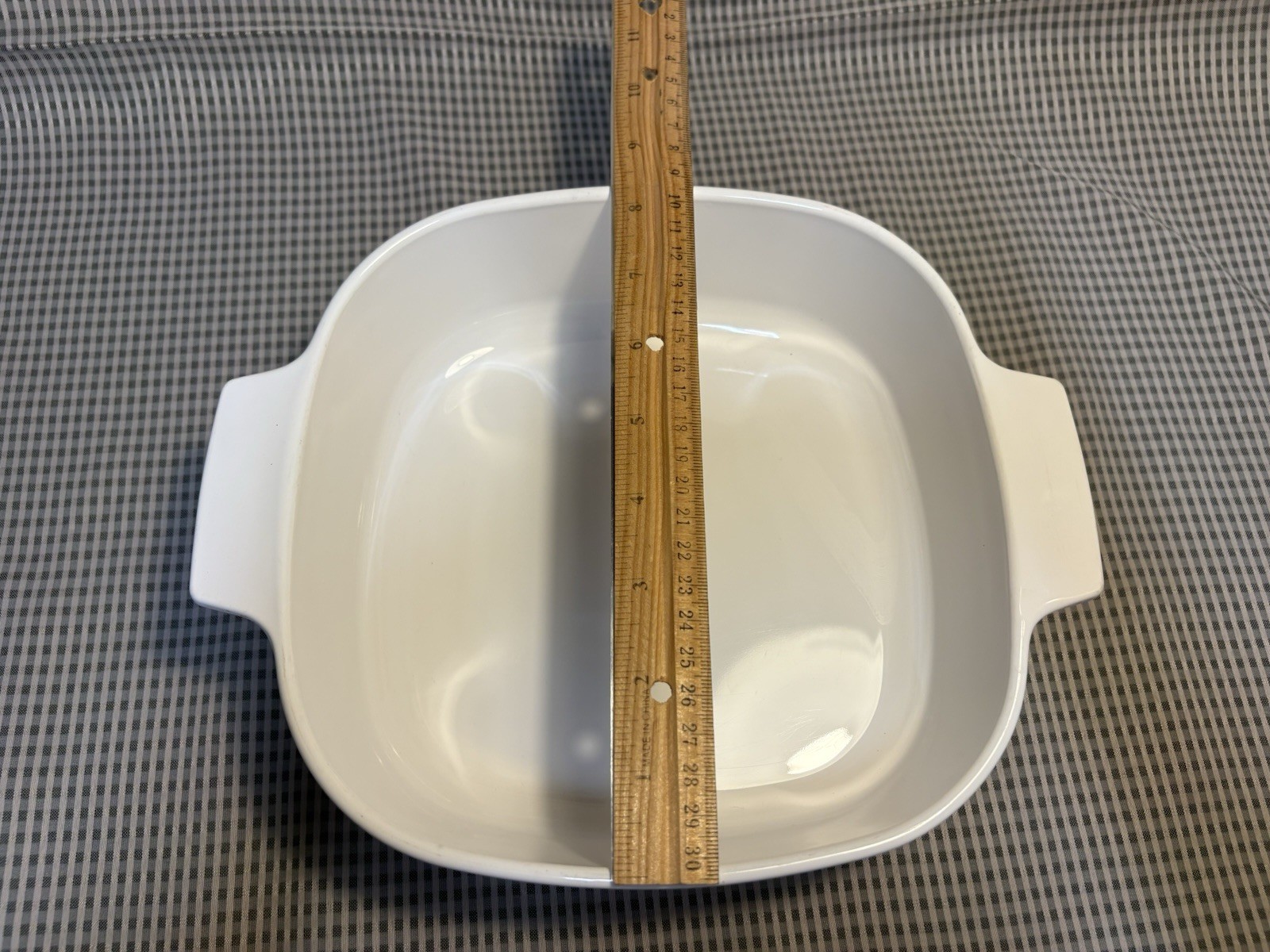 Vintage Corning Ware Country Cornflower 2 Liter Casserole Dish A-2-B Blue Basket