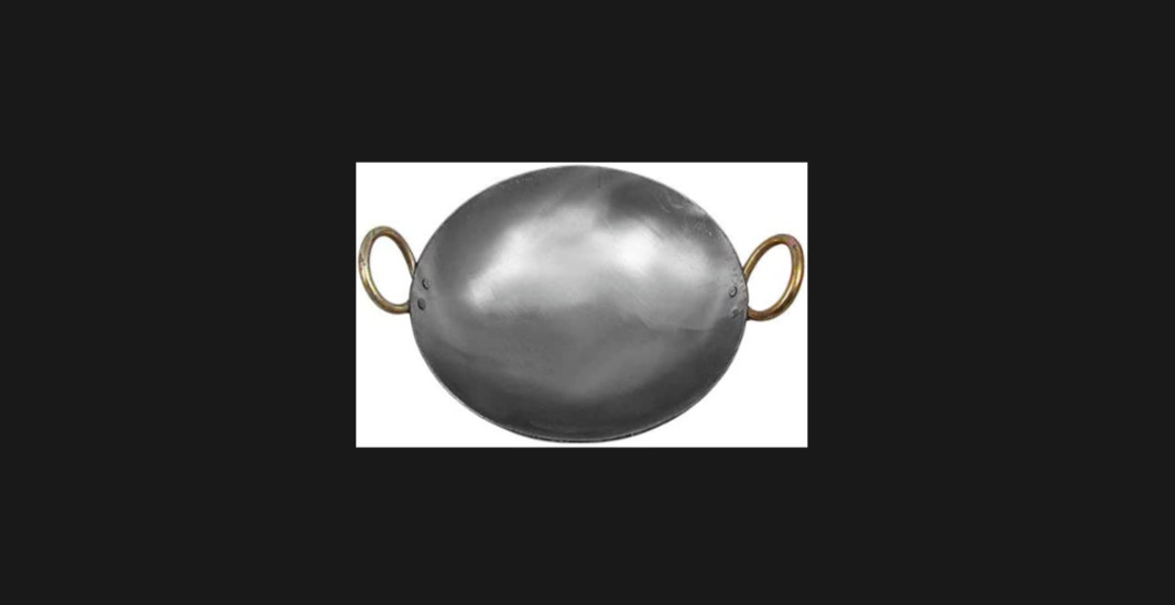Traditional Iron Kadai