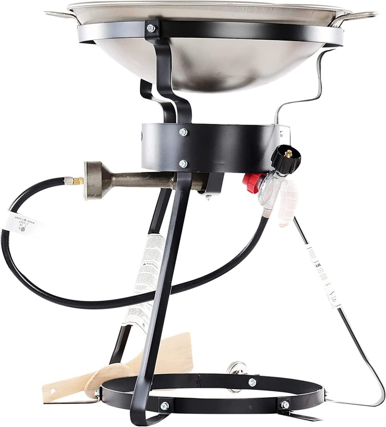 Comal para tacos con quemador comales de acero inoxidable 19″ juego Cóncavo NEW