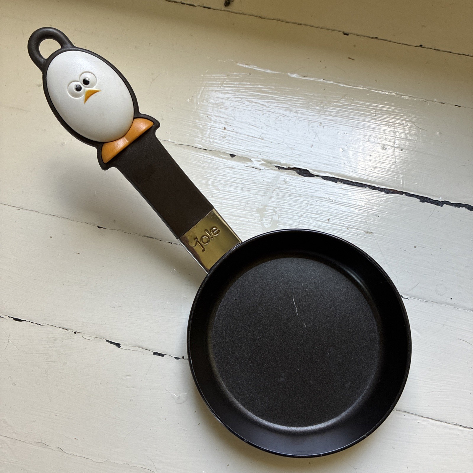 Mini FRY PAN Non-Stick 4.5″ Skillet for SINGLE EGG Breakfast by JO!E W/ Egg Ring