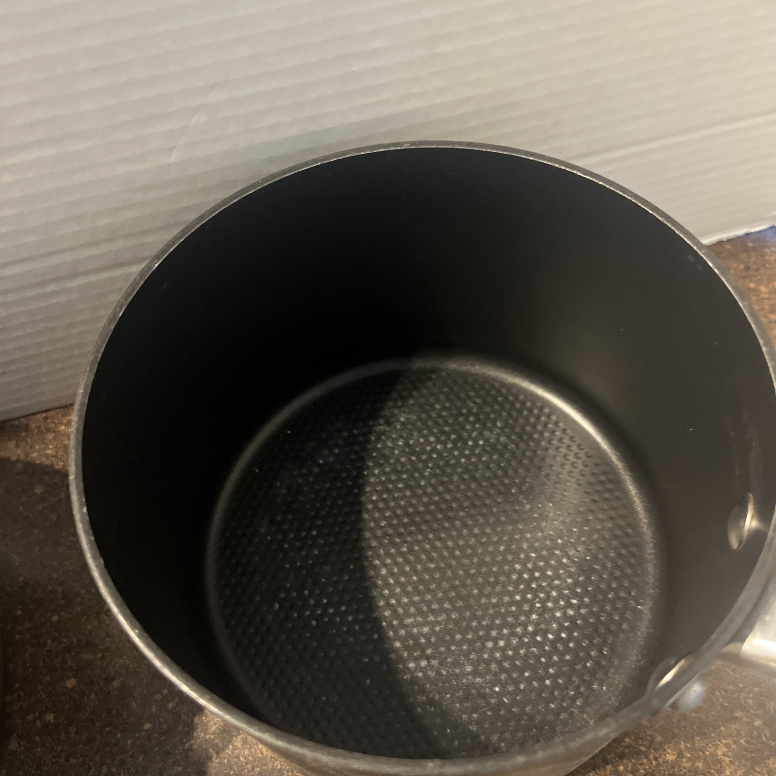 Farberware Millennium Set 4, 3, & 1.5 QT Pots W/Lids Non-stick Hong Kong
