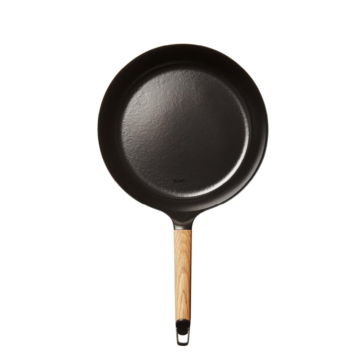 Vermicular Deep Frying Pan 28cm Cast Iron Enamel IH Gas Oak Handle FP28D-OK