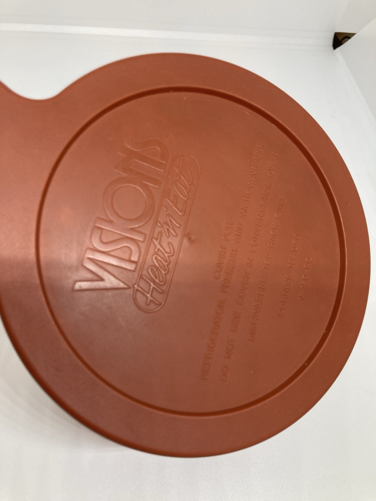 5 pc Lot Visions Cookware Corning Ware Amber Skillet w/ Lid Pot Microwave Bowl