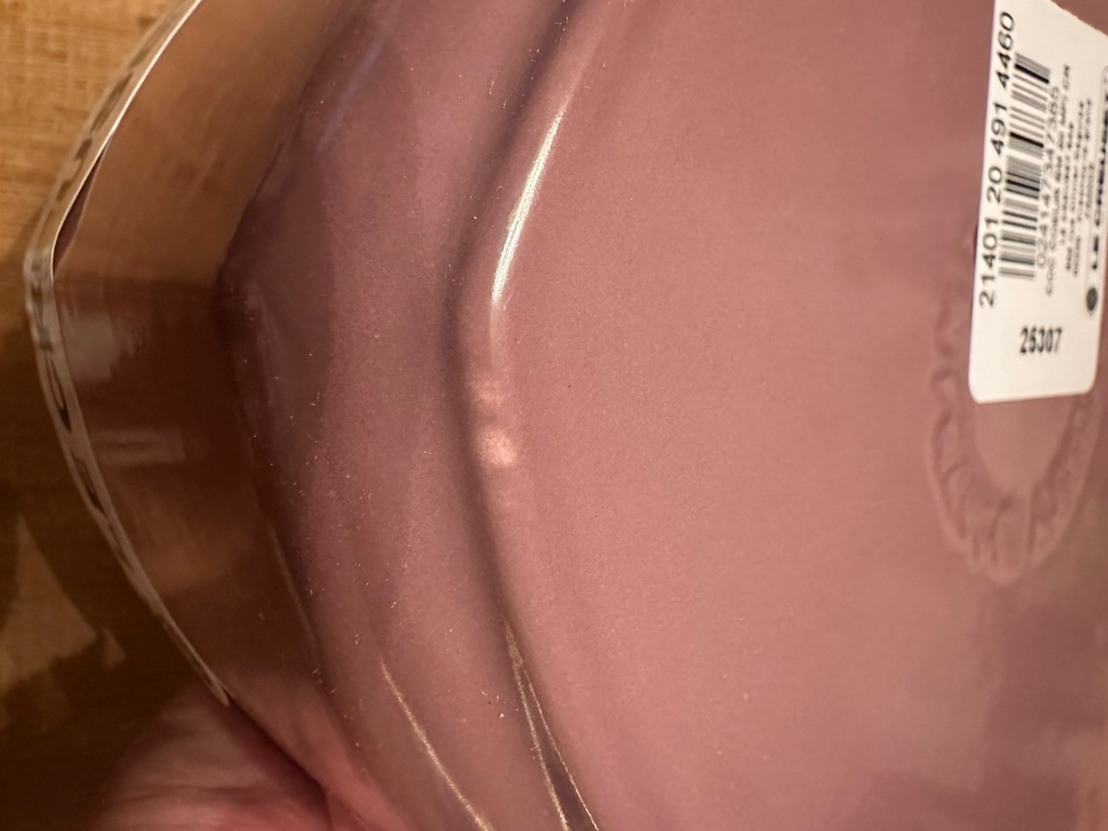 NEW Le Creuset Mauve Pink Traditional Heart Cocotte 20cm 2qt 1.9L