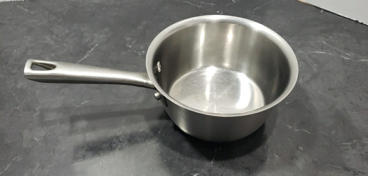 Vintage Farberware Advantage Tri-Ply Stainless 1 1/2 quart Saucepan No Lid