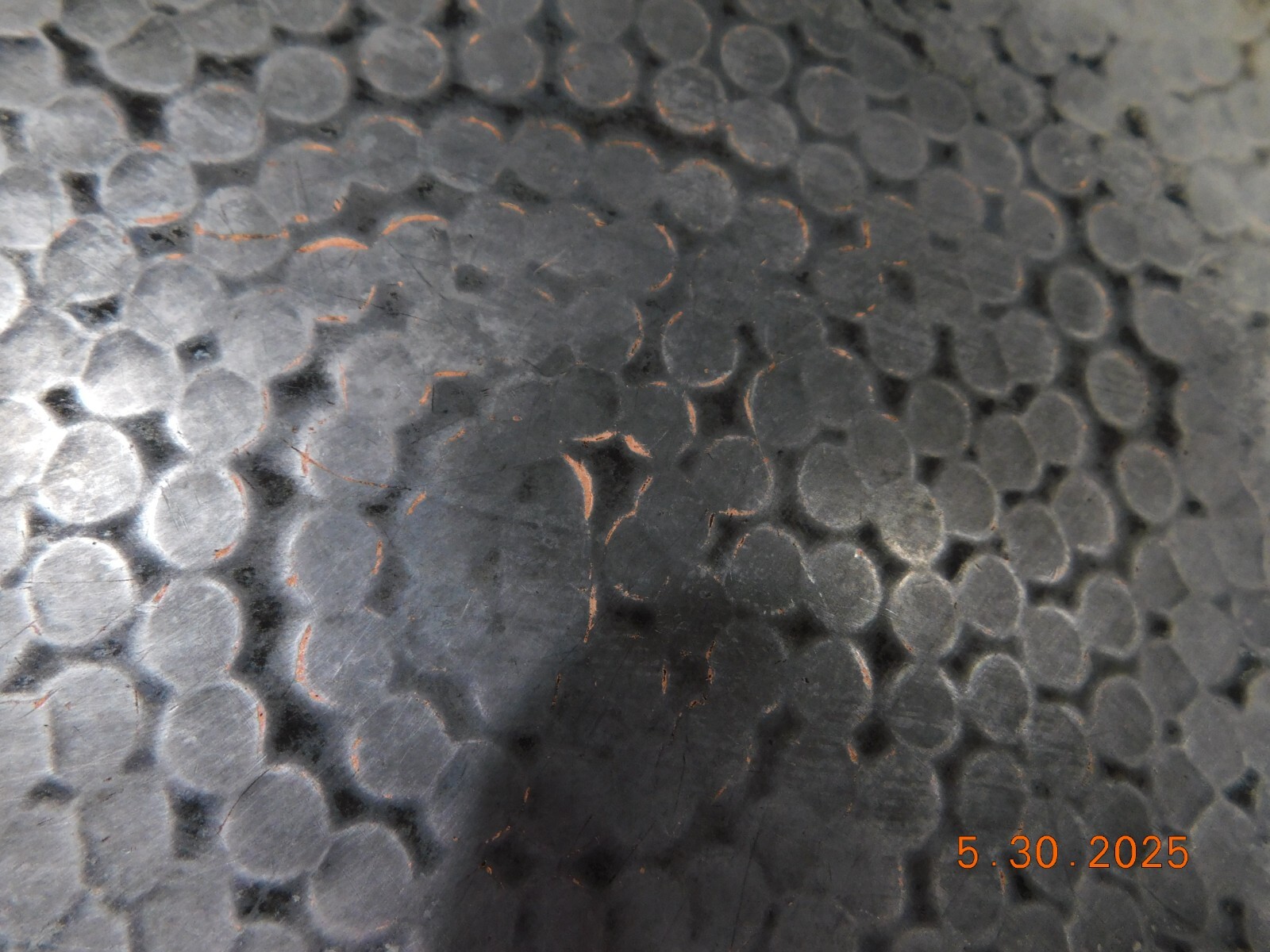 CU Artigiana Hammered Copper 13″ Saucier Pan Italy NEEDS RE-TINNED