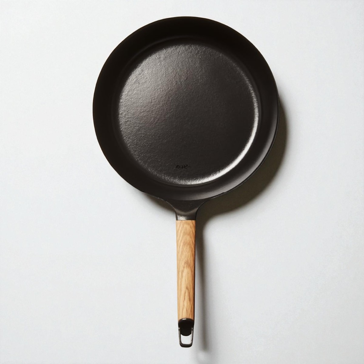 Vermicular Deep Frying Pan 28cm Cast Iron Enamel IH Gas Oak Handle FP28D-OK