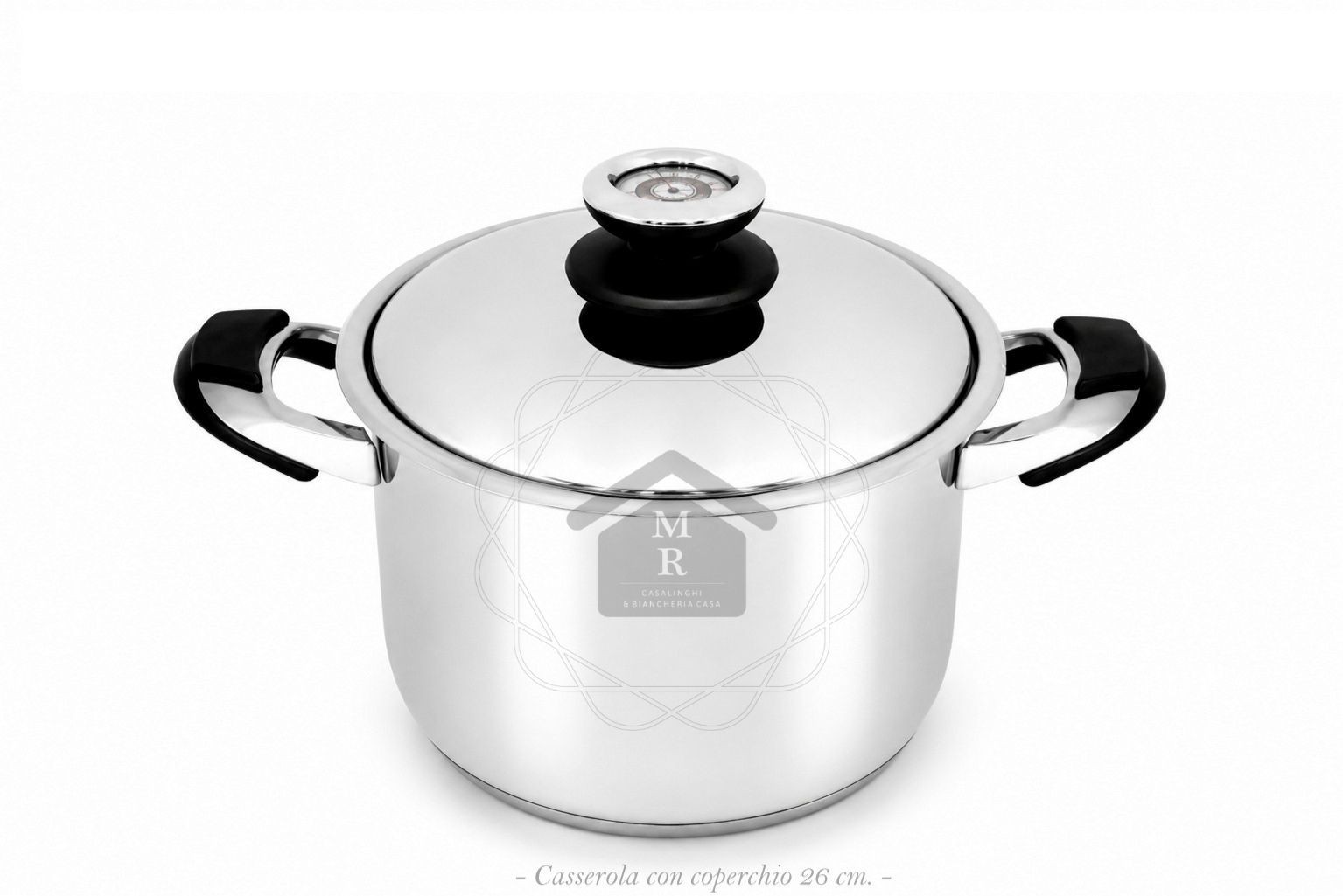 35 Piece MSBavaria 18/10 Stainless Steel Induction Cookware Battery Made in Italy