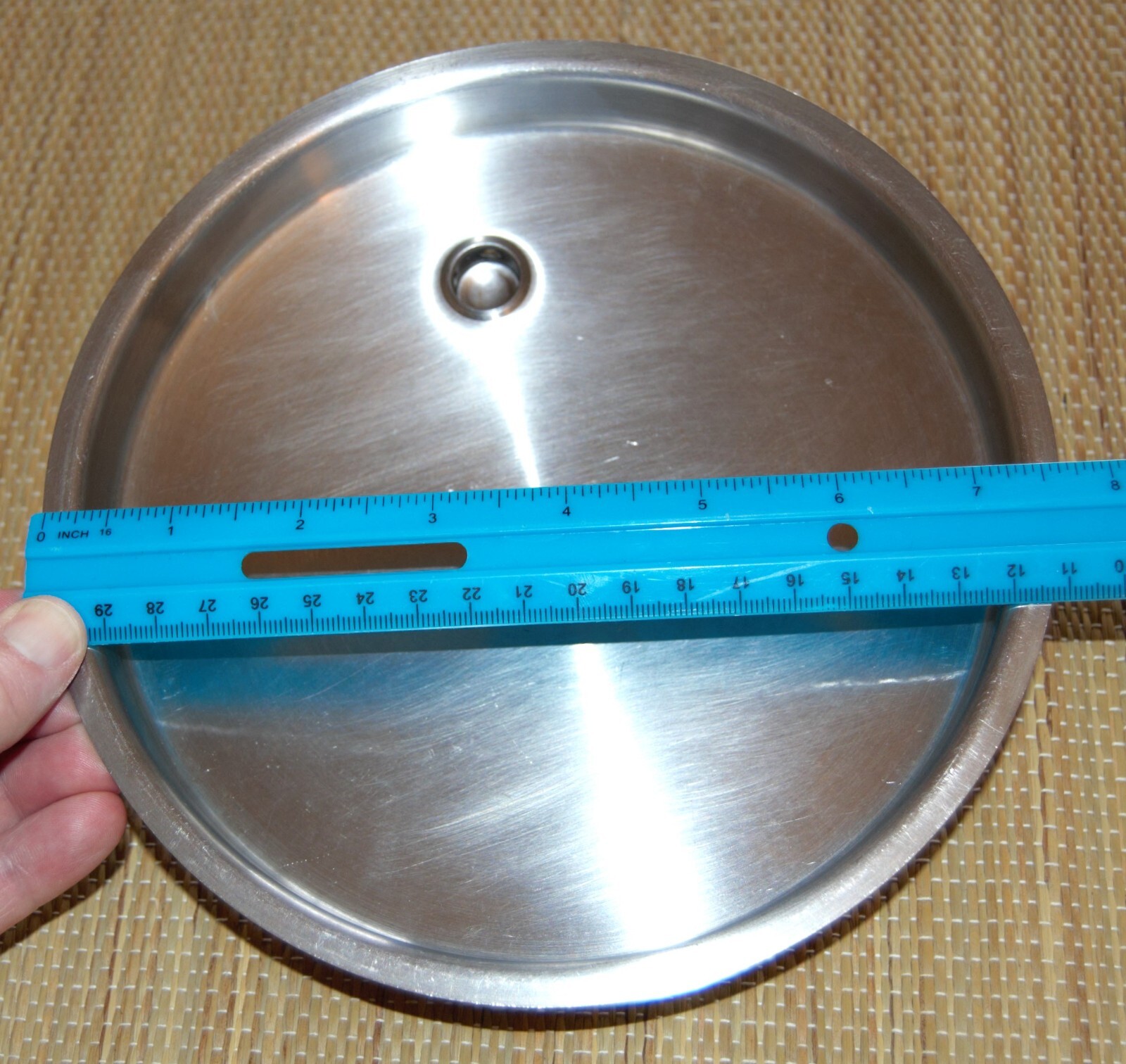 Saladmaster Saucepan Vapo Lid Replacement 7 5/8″ T304S Stainless Steel #