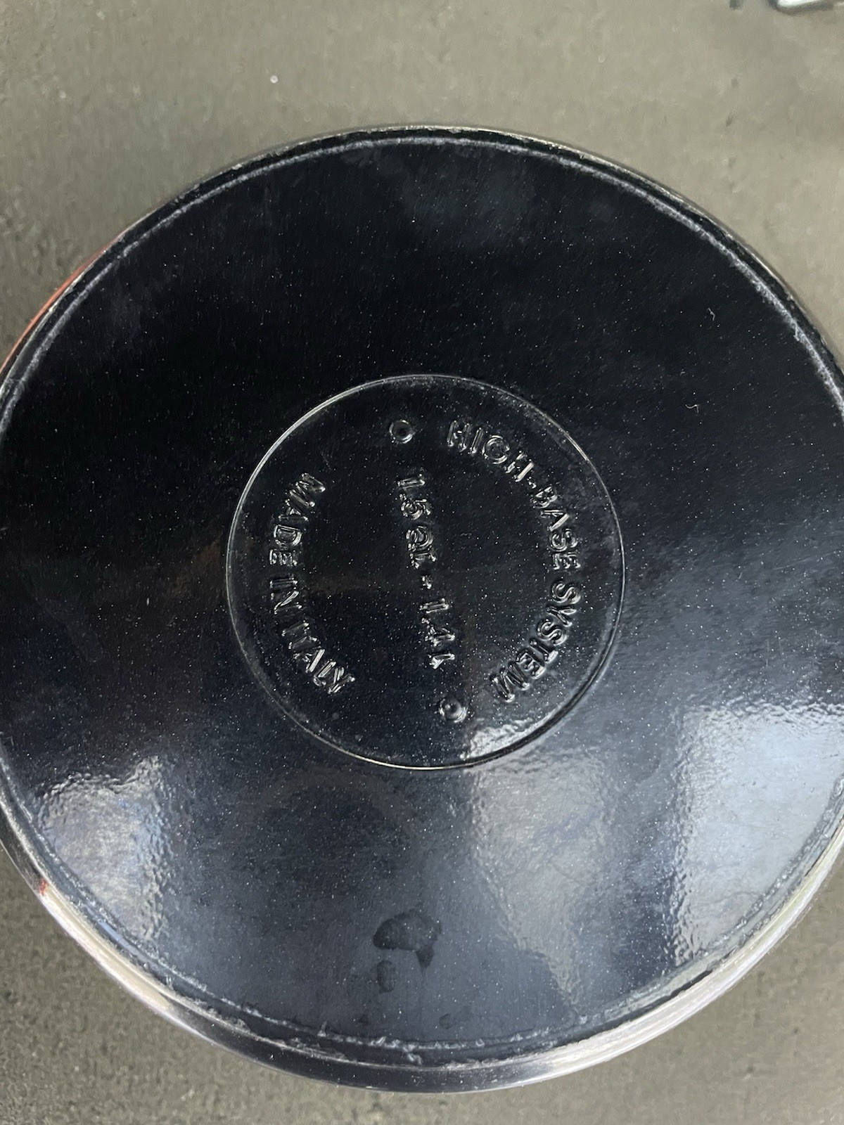 Made in Italy 1.5 Qt Heavy High-Base Non-Stick Saucepan Pot w/ Glass Lid