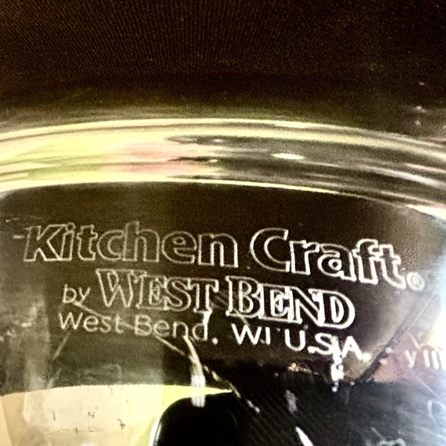 Kitchen Craft by West Bend 8.5” Heavy Duty Stainless Steel 2-3 Quart Pan w Dome