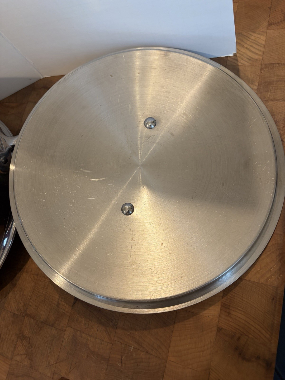 All-Clad Stainless Steel Deep Sauté/Frying Pan/Pot with Lid ~4″ x 11″